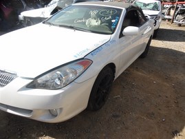 2006 Toyota Solara SLE White 3.3L AT #Z22808